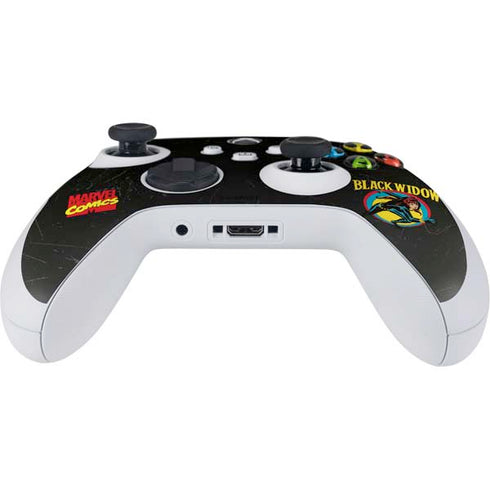Marvel Classic Comics Black Widow Xbox Series S Controller Skin